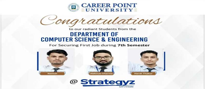 CPU Celebrates Job Placements of Computer Science Students! - Career ...