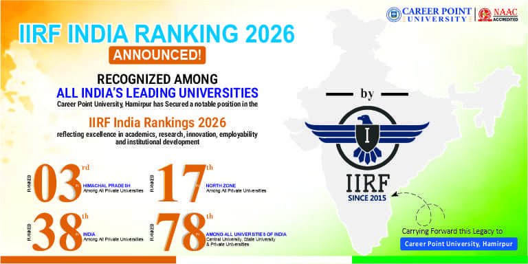 CPUH shines with the 3rd Rank in IIRF Rankings